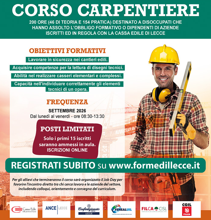 Formazione Carpentiere